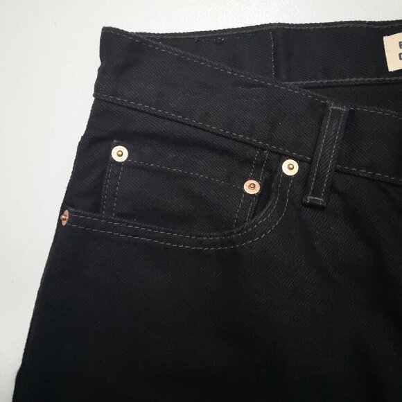 Levi's 550 Men's Size 34/30 Black Zipper & Button Closure Relaxed Fit Jeans - Picture 8 of 14
